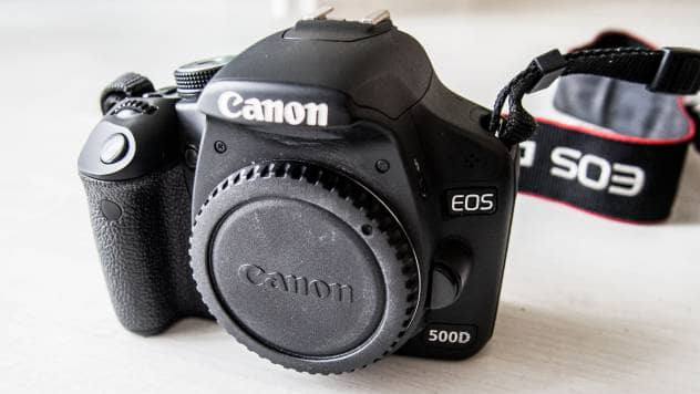 sprzęt Canon EOS 500D