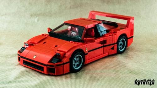 Lego Creator 10246 Ferrari F40 TorquedMad Mind - blog motoryzacyjny