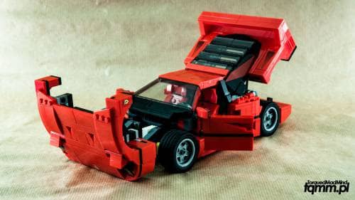 Lego Creator 10246 Ferrari F40 TorquedMad Mind - blog motoryzacyjny